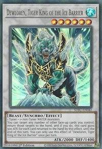 Dewloren, Tiger King of the Ice Barrier [SDFC-EN042] Ultra Rare - for just $0.15! 