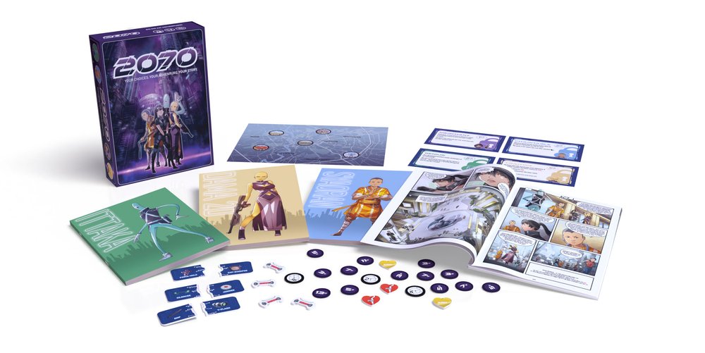 2070: A Graphic Novel Adventure Game - for just $39.99! 