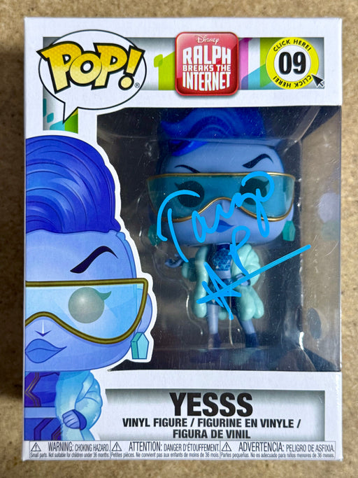 Taraji P. Henson Signed Disney Yesss Wreck It Ralph 2 Breaks The Internet Funko Pop! #09 With JSA COA - for just $135! 