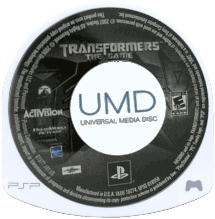 Transformers: The Game – PlayStation Portable (PSP) - for just $0! 