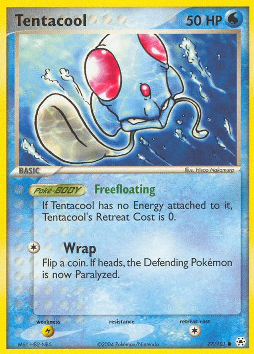 Tentacool (77/101) [EX: Hidden Legends] - for just $0.20! 