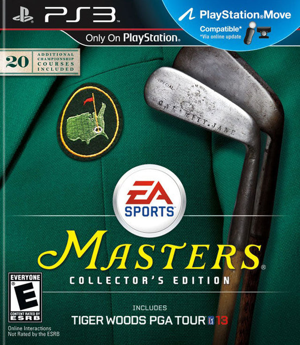 Tiger Woods PGA Tour 13 Masters Collectors Edition (Playstation 3) - for just $0! 