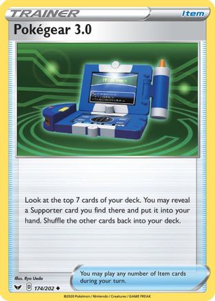Pokegear .0 174/202 - SWSH01 Sword & Shield Base Set Reverse Holofoil - for just $0.45! 