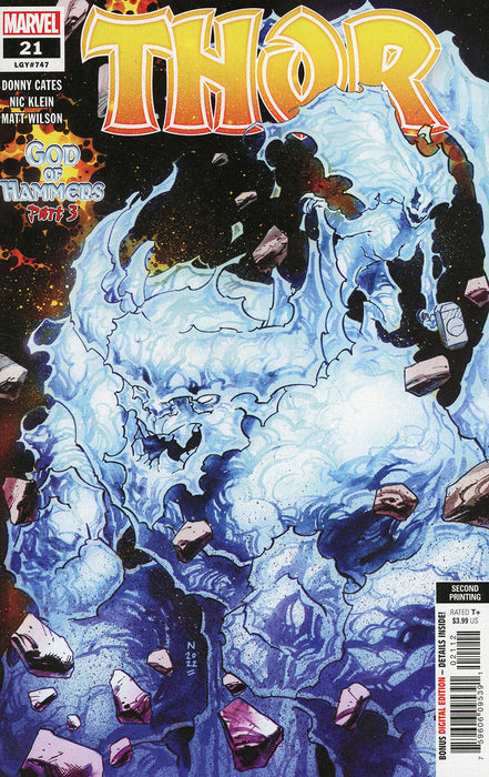 THOR 21 KLEIN 2ND PRINTING VARIANT (03/02/2022) - for just $3.99! 