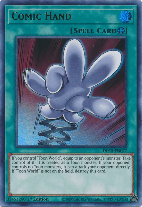Comic Hand [DLCS-EN077] Ultra Rare - for just $1.95! 
