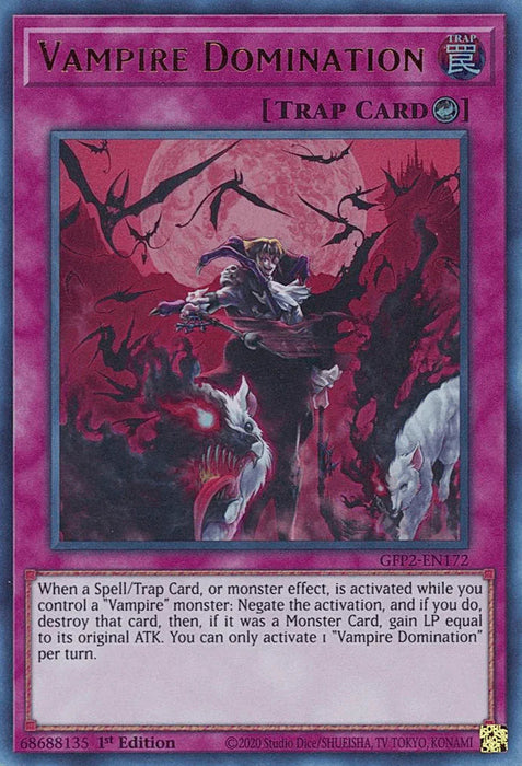 Vampire Domination [GFP2-EN172] Ultra Rare - for just $0.10! 