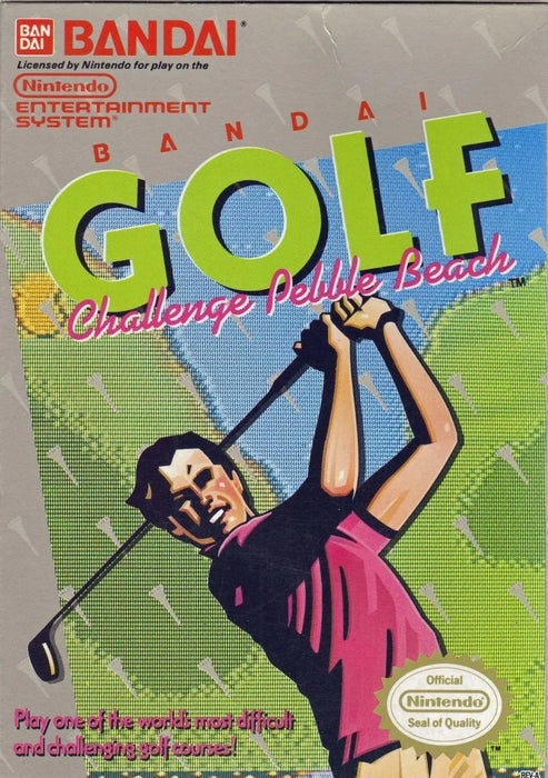 Bandai Golf Challenge: Pebble Beach – Nintendo Entertainment System (NES) - for just $3.99! 