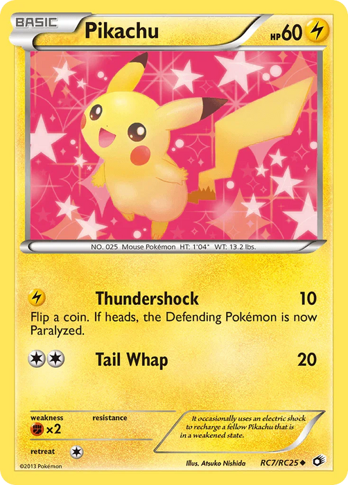 Pikachu (RC7/RC25) [Black & White: Legendary Treasures] - for just $26.15! 