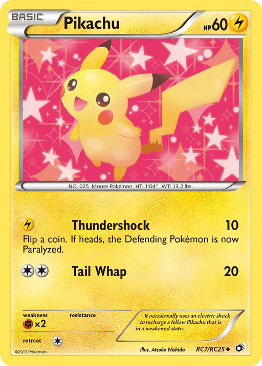 Pikachu (RC7/RC25) [Black & White: Legendary Treasures] - for just $29! 