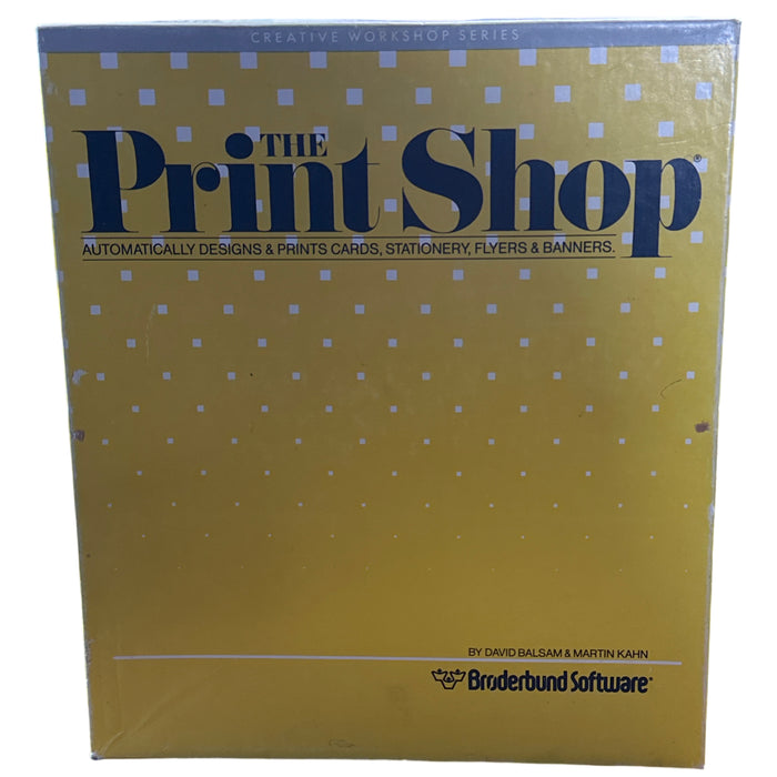 The Print Shop - Commodore 64/128 - for just $39.99! 