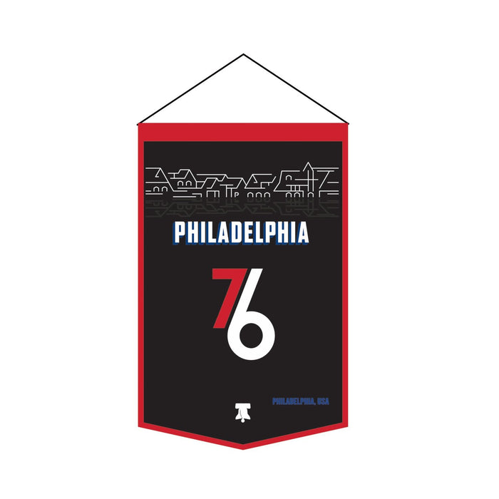 Philadelphia 76ers Boat House Row City Edition Banner - for just $34.99! 