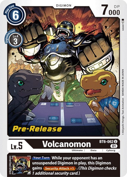 Volcanomon [BT6-062] [Double Diamond Pre-Release Cards] - Just $0.35! Shop now at Retro Gaming of Denver