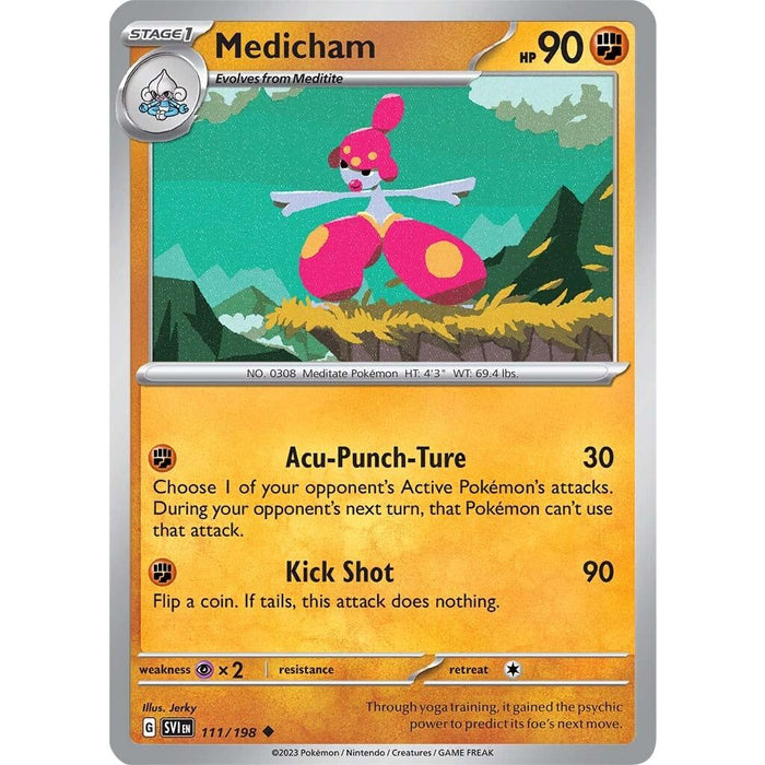 Medicham (111/198) [Scarlet & Violet: Base Set] - Just $0.04! Shop now at Retro Gaming of Denver