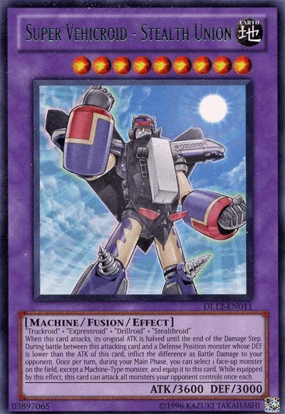 Super Vehicroid - Stealth Union (Green) [DL12-EN011] Rare - for just $0.80! 