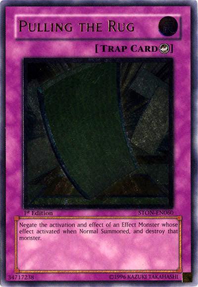 Pulling the Rug [STON-EN060] Ultimate Rare - for just $16.40! 