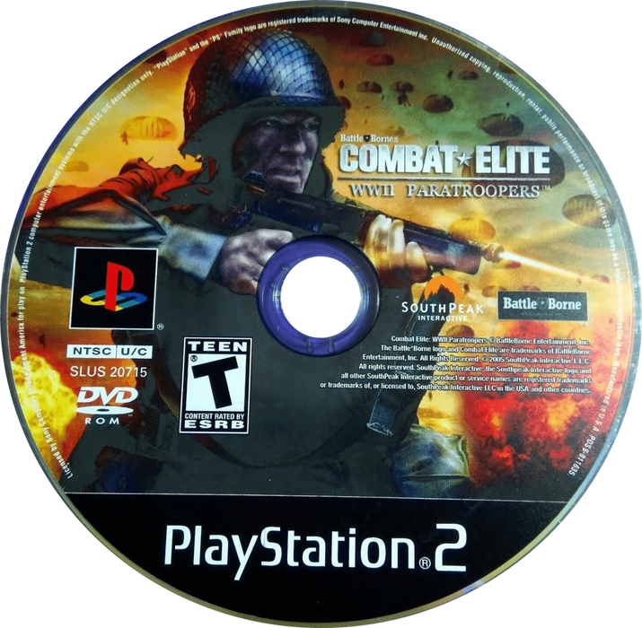 Combat Elite: WWII Paratroopers – PlayStation 2 (PS2) - for just $7.99! 