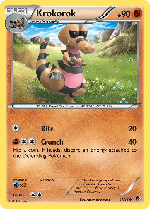 Krokorok (61/98) [Black & White: Emerging Powers] - for just $0.15! 