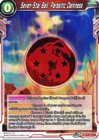 Seven-Star Ball, Parasitic Darkness (BT11-027) [Vermilion Bloodline 2nd Edition] - for just $0.10! 