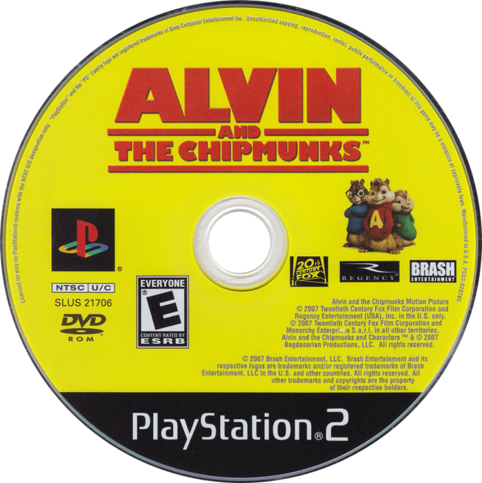 Alvin and the Chipmunks: The Game – PlayStation 2 (PS2) - for just $4.99! 