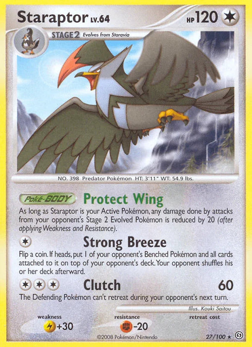 Staraptor (27/100) [Diamond & Pearl: Stormfront] - for just $0.50! 