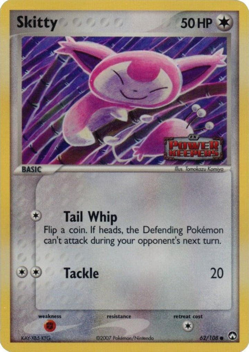 Skitty (62/108) (Stamped) [EX: Power Keepers] - for just $15! 