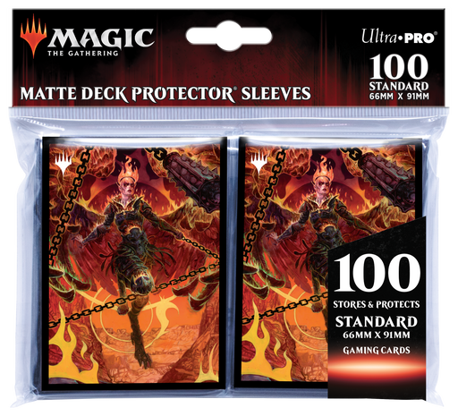 Ultra PRO: Standard 100ct Sleeves - Adventures in the Forgotten Realms (Zariel, Archduke of Avernus) - Just $0! Shop now at Retro Gaming of Denver