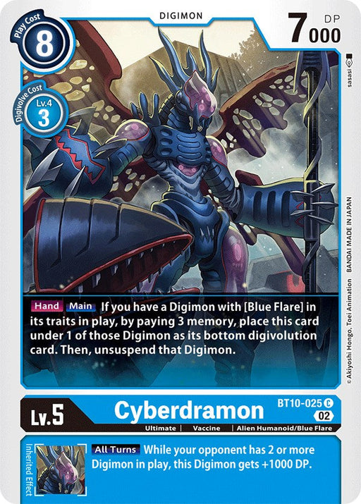 Cyberdramon [BT10-025] [Xros Encounter] - Just $0.09! Shop now at Retro Gaming of Denver