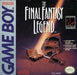 Final Fantasy Legend (Gameboy) - for just $0! 