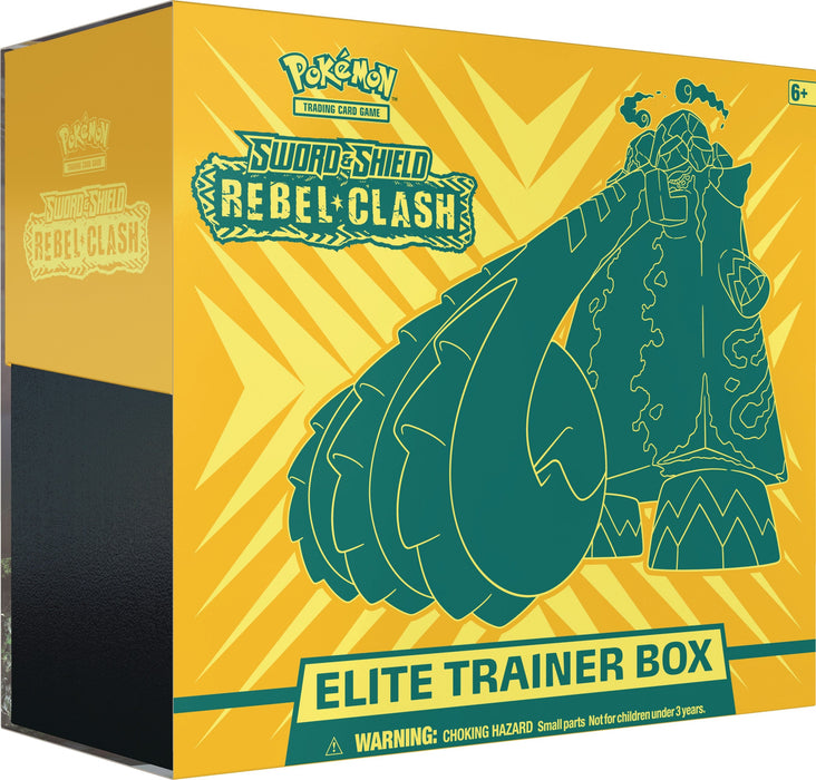 Rebel Clash Elite Trainer Box [SWSH02 - 000] - for just $374.99! 