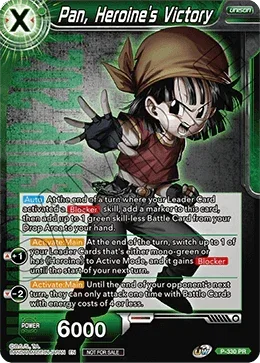 Pan, Heroine's Victory (Gold Stamped) (P-330) [Tournament Promotion Cards] - for just $2.90! 