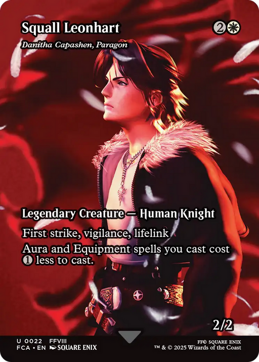 Danitha Capashen, Paragon (FCA-022) - FINAL FANTASY: Through the Ages / Squall Leonhart (Borderless) - for just $0.12! 