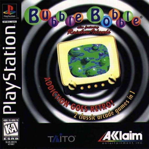 Bubble Bobble also featuring Rainbow Islands (Playstation) - Premium Video Games - Just $0! Shop now at Retro Gaming of Denver