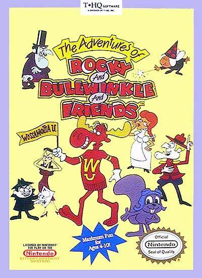 The Adventures of Rocky and Bullwinkle and Friends (Nintendo NES) - for just $0! 