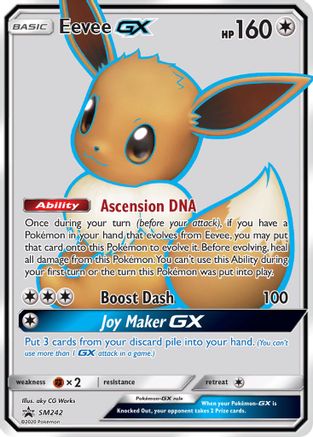 Eevee GX SM242/248 - SM Promos Holofoil - for just $8.84! 
