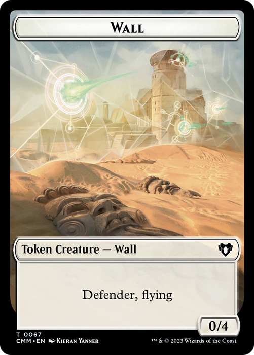 Wall // Kor Ally Double-Sided Token [Commander Masters Tokens] - Just $0.10! Shop now at Retro Gaming of Denver