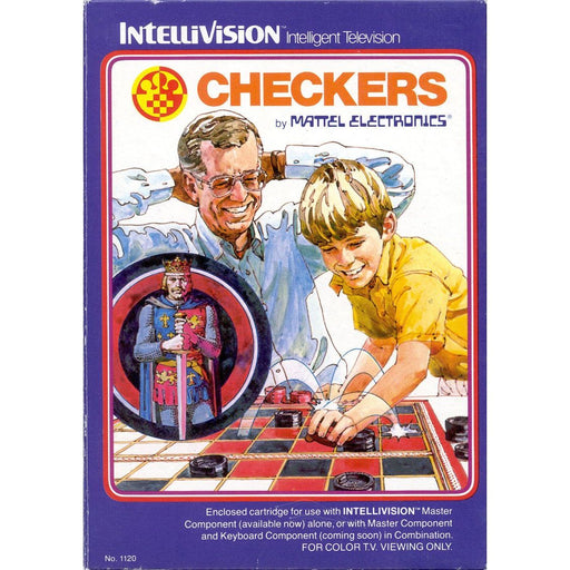Checkers (Intellivision) - Premium Video Games - Just $0! Shop now at Retro Gaming of Denver