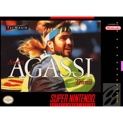 Andre Agassi Tennis (Super Nintendo) - Premium Video Games - Just $0! Shop now at Retro Gaming of Denver