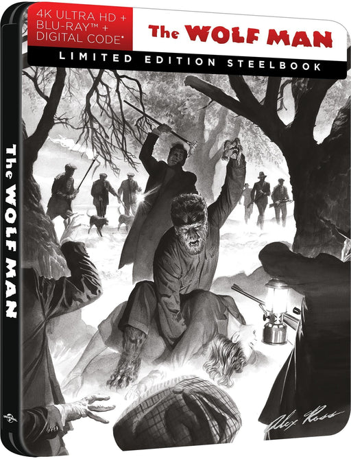 The Wolf Man (1941) Steelbook [4K Ultra HD + Blu-ray + Digital] - for just $35.99! 