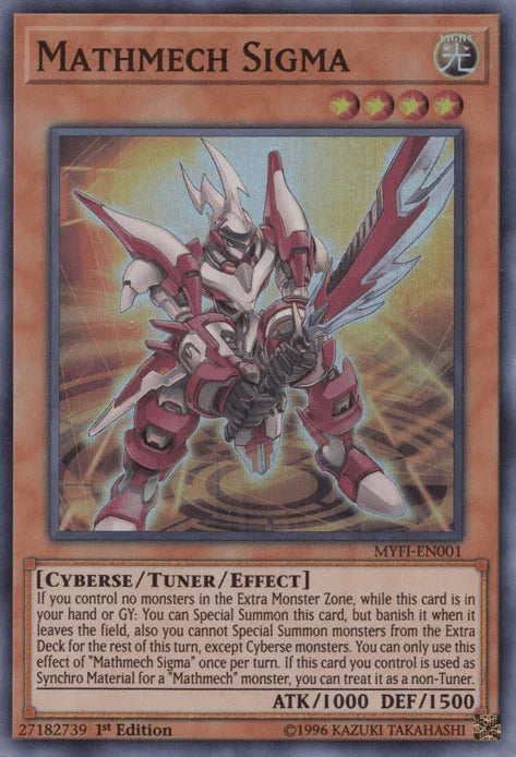 Mathmech Sigma [MYFI-EN001] Super Rare - for just $0.10! 
