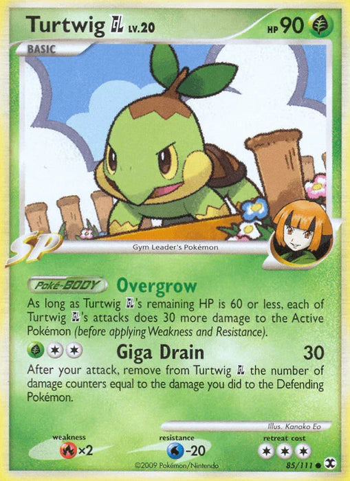 Turtwig GL (85/111) [Platinum: Rising Rivals] - for just $0.50! 