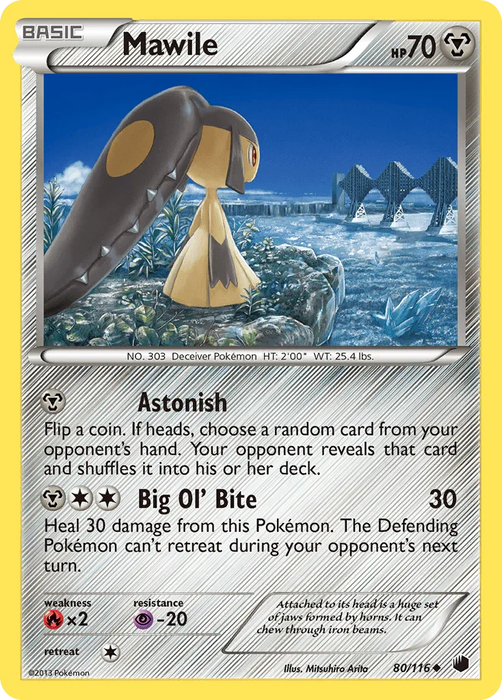 Mawile (80/116) [Black & White: Plasma Freeze] - for just $0.25! 
