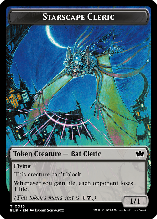 Starscape Cleric Token [Bloomburrow Tokens] - for just $0.20! 