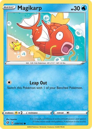 Magikarp 039/192 - SWSH02 Rebel Clash - for just $0.25! 