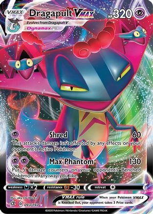 Dragapult VMAX 093/192 - SWSH02 Rebel Clash Holofoil - for just $1.62! 