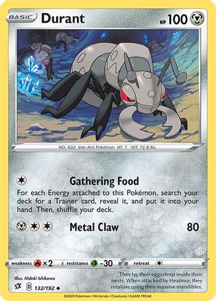 Durant 132/192 - SWSH02 Rebel Clash - for just $0.07! 