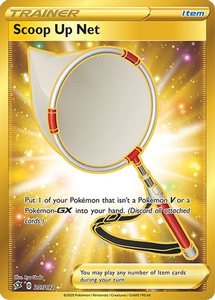 Scoop Up Net (Secret) 207/192 - SWSH02 Rebel Clash Holofoil - for just $2.99! 