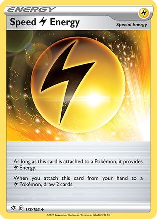 Speed L Energy 173/192 - SWSH02 Rebel Clash Reverse Holofoil - for just $0.60! 