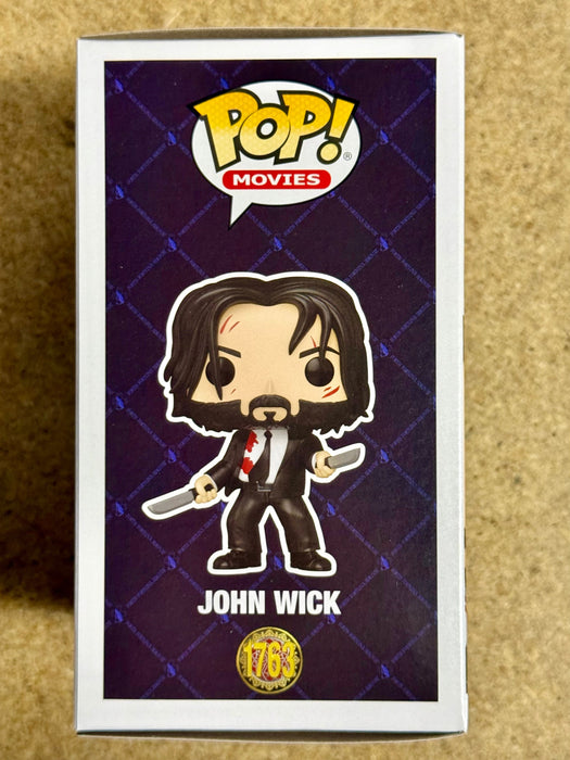 Funko Pop! Movies Bloody John Wick With Knives #1763 Chapter 4 2024 - for just $13! 