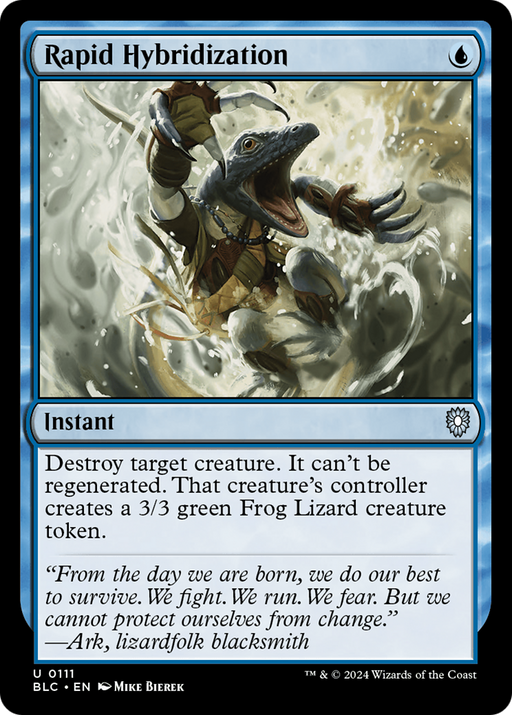 Rapid Hybridization (BLC-111) - Bloomburrow Commander - for just $0.53! 