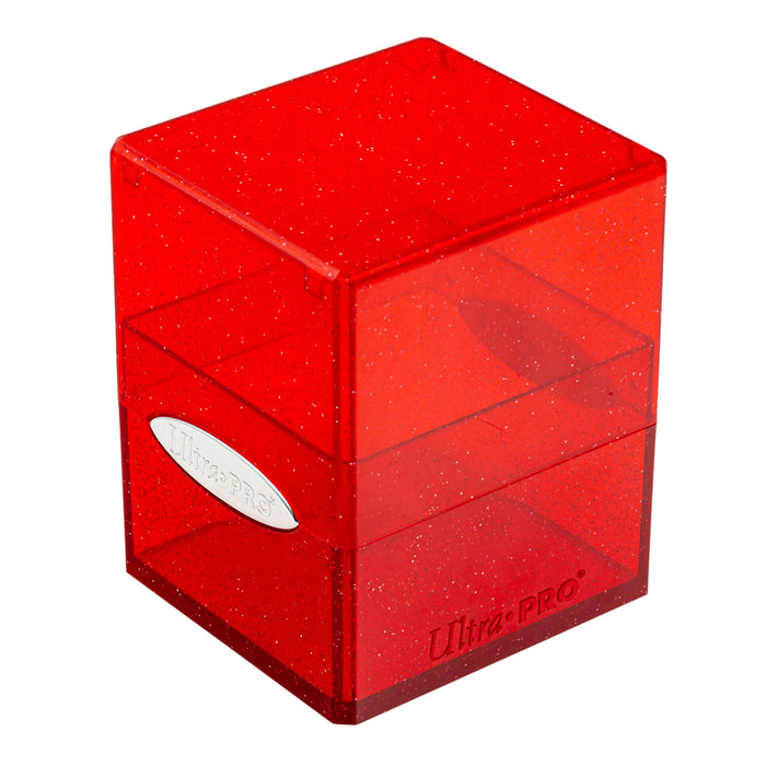 Ultra PRO: Satin Cube - Glitter Red - for just $0! 